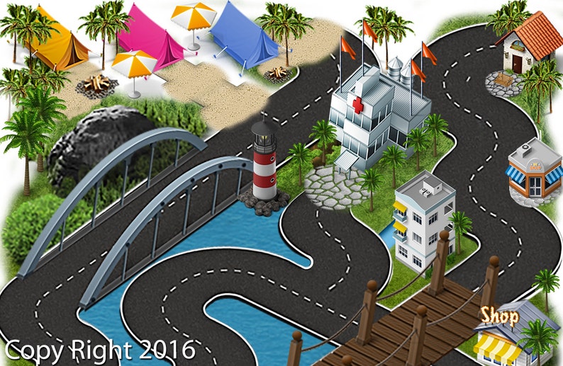 Car Play Mat Shirt for Dad. Race Track Shirt. Roads on Back. Etsy