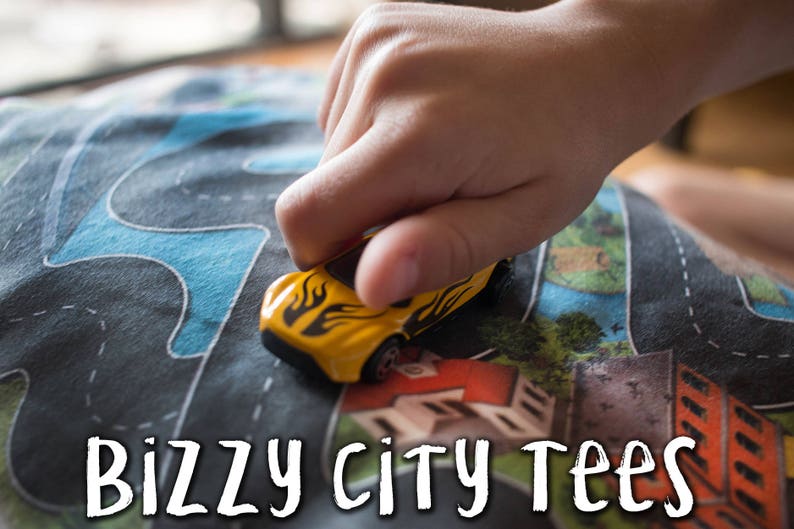 Car Play Mat Shirt for Dad. Race Track Shirt. Roads on Back. Etsy