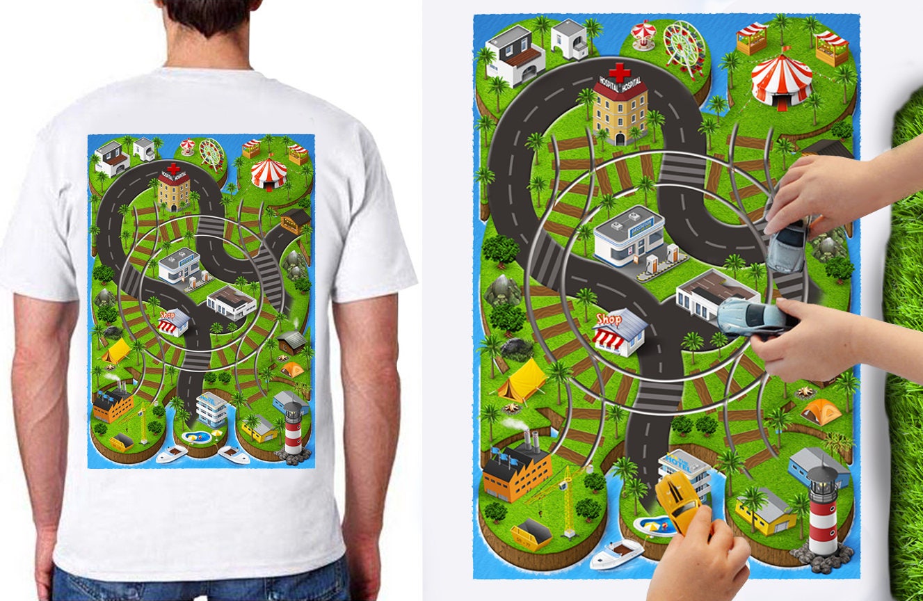 A Car Play Shirt Fathers Day Gift From Son Back Massage  Etsy-4448