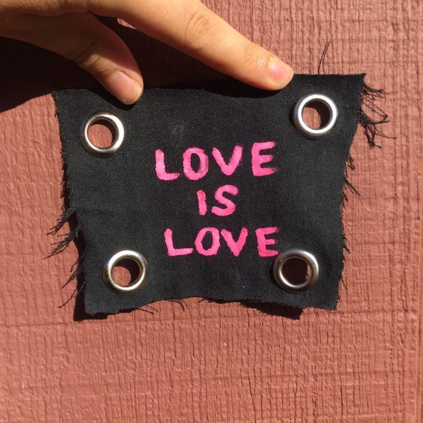 Love is Love Mini Wall Hanging