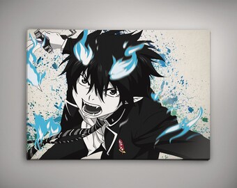 anime wall art etsy