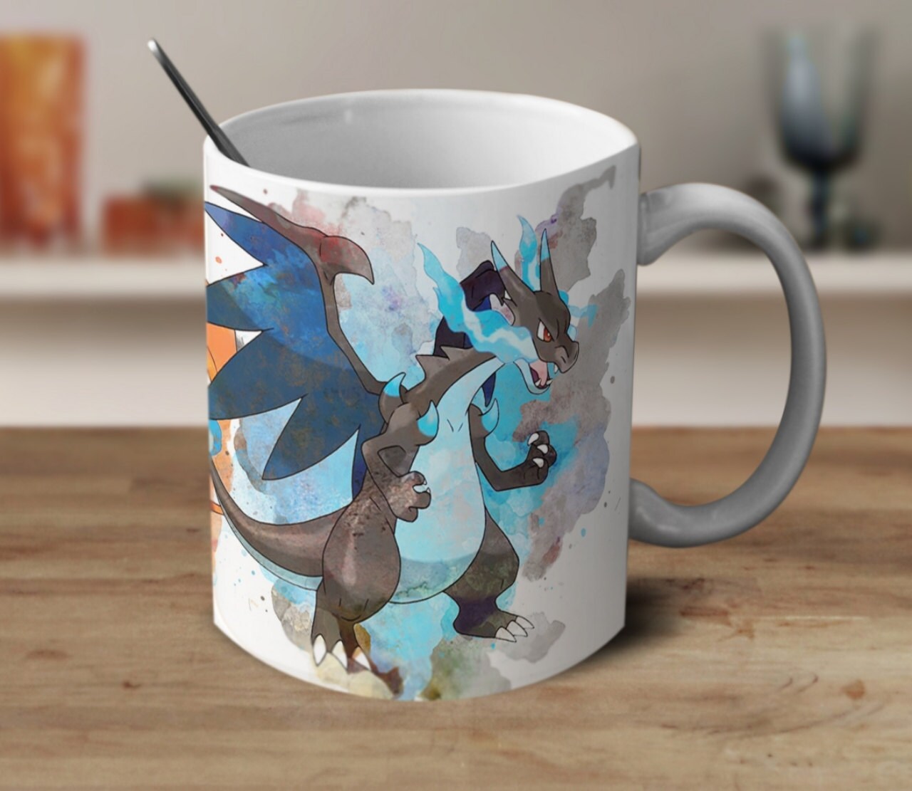Mega Charizard Mug Pokemon X Y Pokemon Mug Pokemon Mug