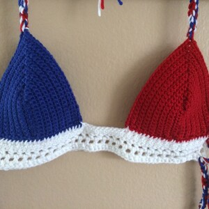 Patriotic Bikini Top image 2