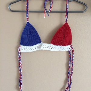 Patriotic Bikini Top image 1