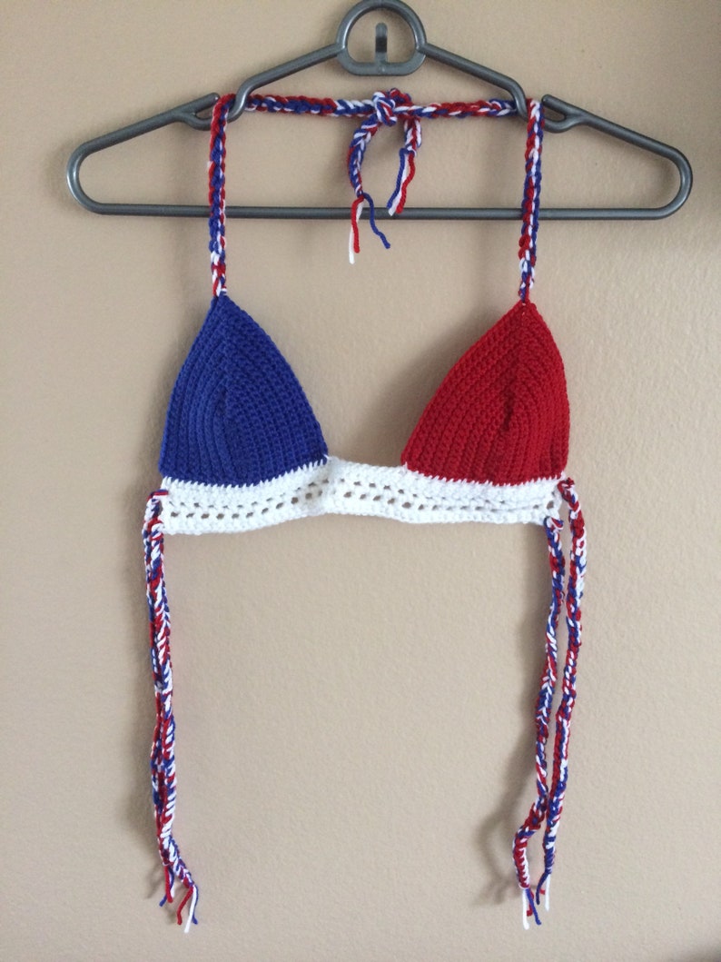 Patriotic Bikini Top image 1