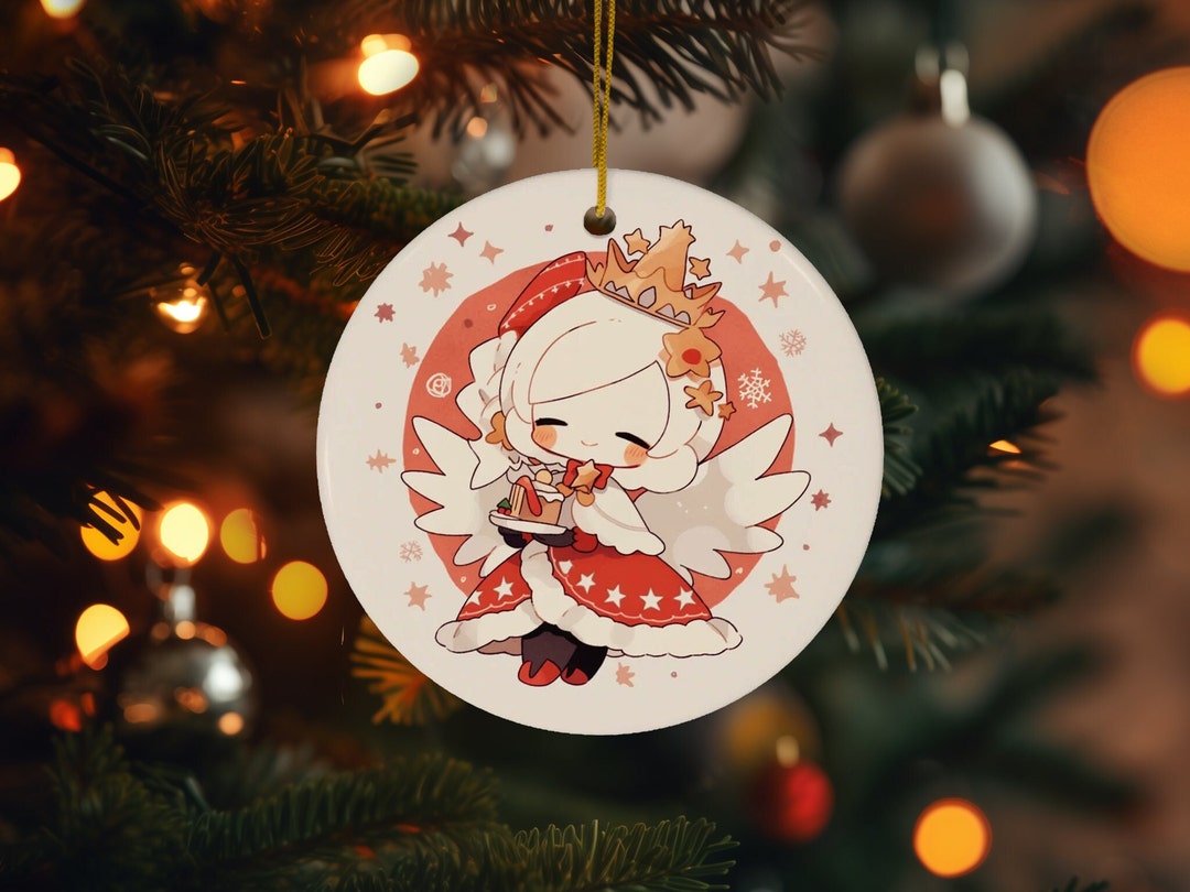 Kawaii Angel, Cute Chibi Anime Ceramic Christmas Decoration Ornament - Etsy