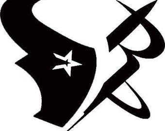 houston astros texans rockets texas vinyl decal sticker for etsy
