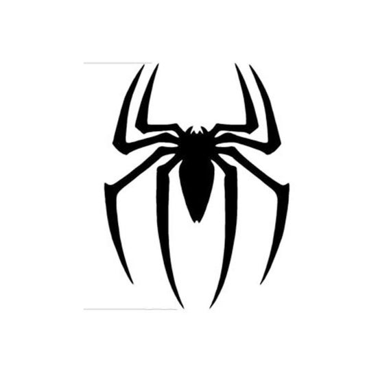 Spider Window Stickers All Black Spider Window Stickers All Black