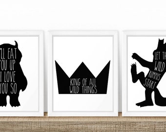 Let the Wild Rumpus | Etsy