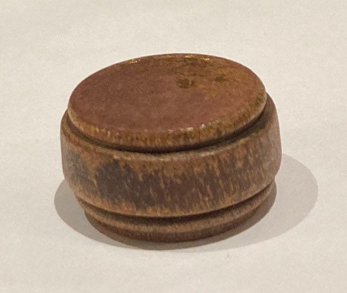 Vintage Wood Radio Knob for Refinish Round Shaft 2.5 cm Etsy
