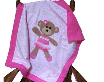 Teddy Bear Ballerina Swaddle main image 0