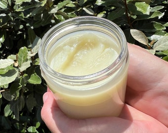 Manuka Honey Bison Tallow Balm, Grass fed Bison Tallow Moisturizer, Skin care, Natural bison Tallow Grass fed Tallow skin care