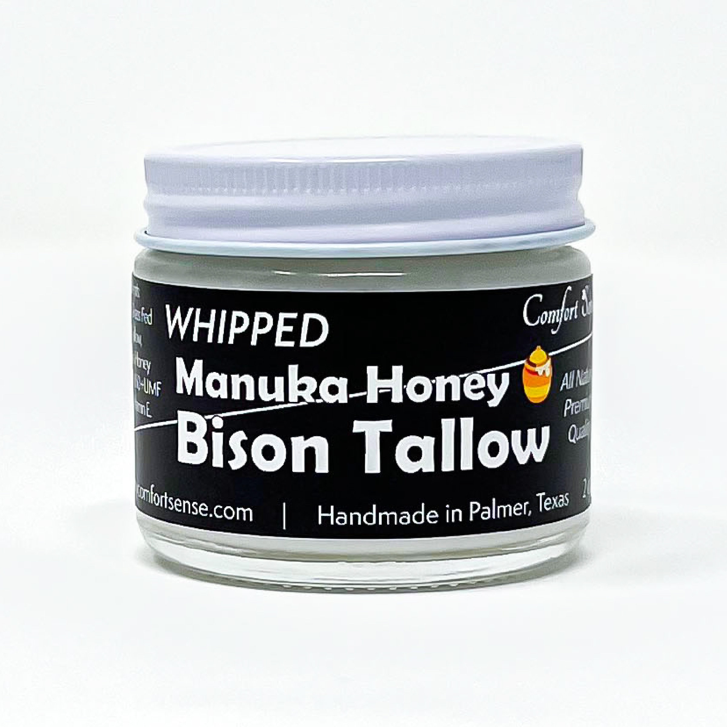 Manuka Honey and Bison Whipped Tallow, 850+MGO Manuka Honey, Grass fed Beef  Tallow Moisturizer, Skin care, Natural beef Tallow Grass fed - Etsy 日本
