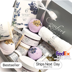 Gift for her, Birthday gift, Mental Health, Spa gift box, New Mom gift, Thinking of you gift
