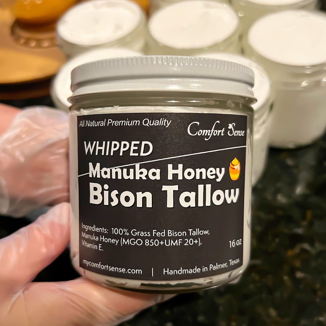 Earth, Whipped & Sky 3.16oz- Wild Bison Tallow Balm (Whipped)