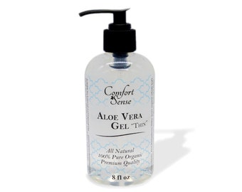 Aloe Vera Gel, Aloe Vera Liquid, Pure Organic, Natural