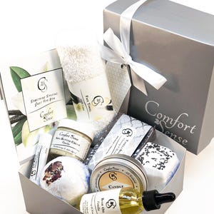 Mental Health, Self-Care, Care Package for Her, Self Care Box, Stress Relief Gift Box, Thinking of You Care Package, Care Package Friend T image 2