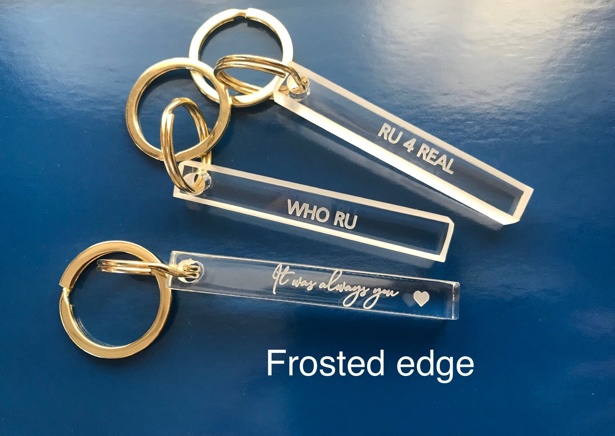 Custom Phrase Text Keychain. Personalized Gift. Bridesmaid. - Etsy