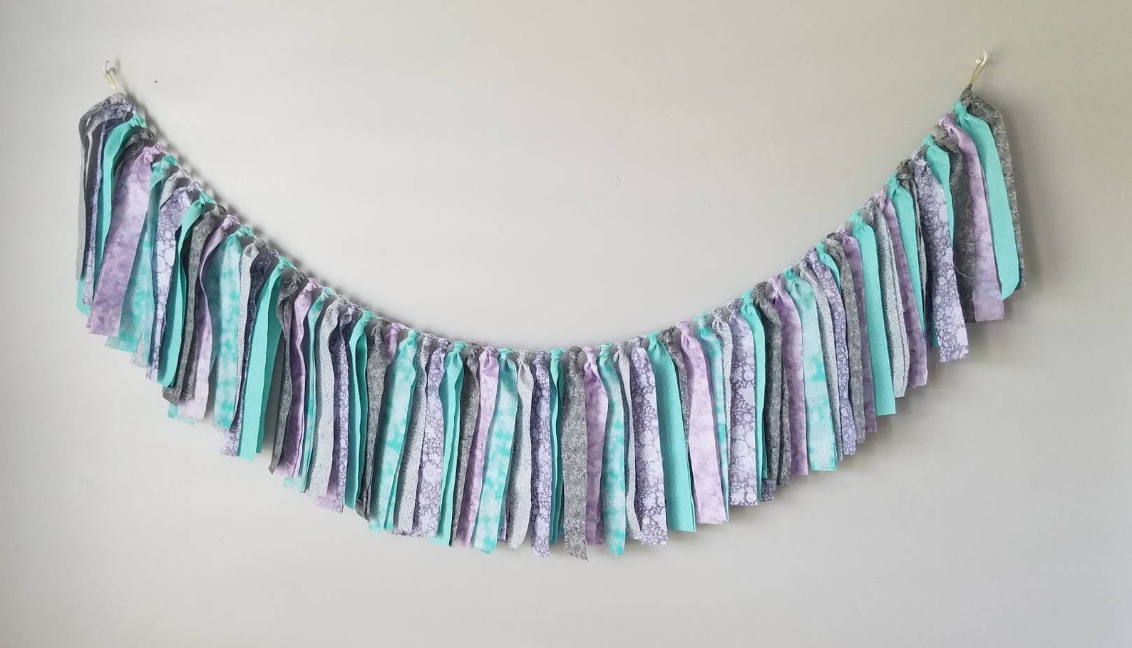 MADE TO ORDER Fabric Tassel Garland tassel banner pick Etsy