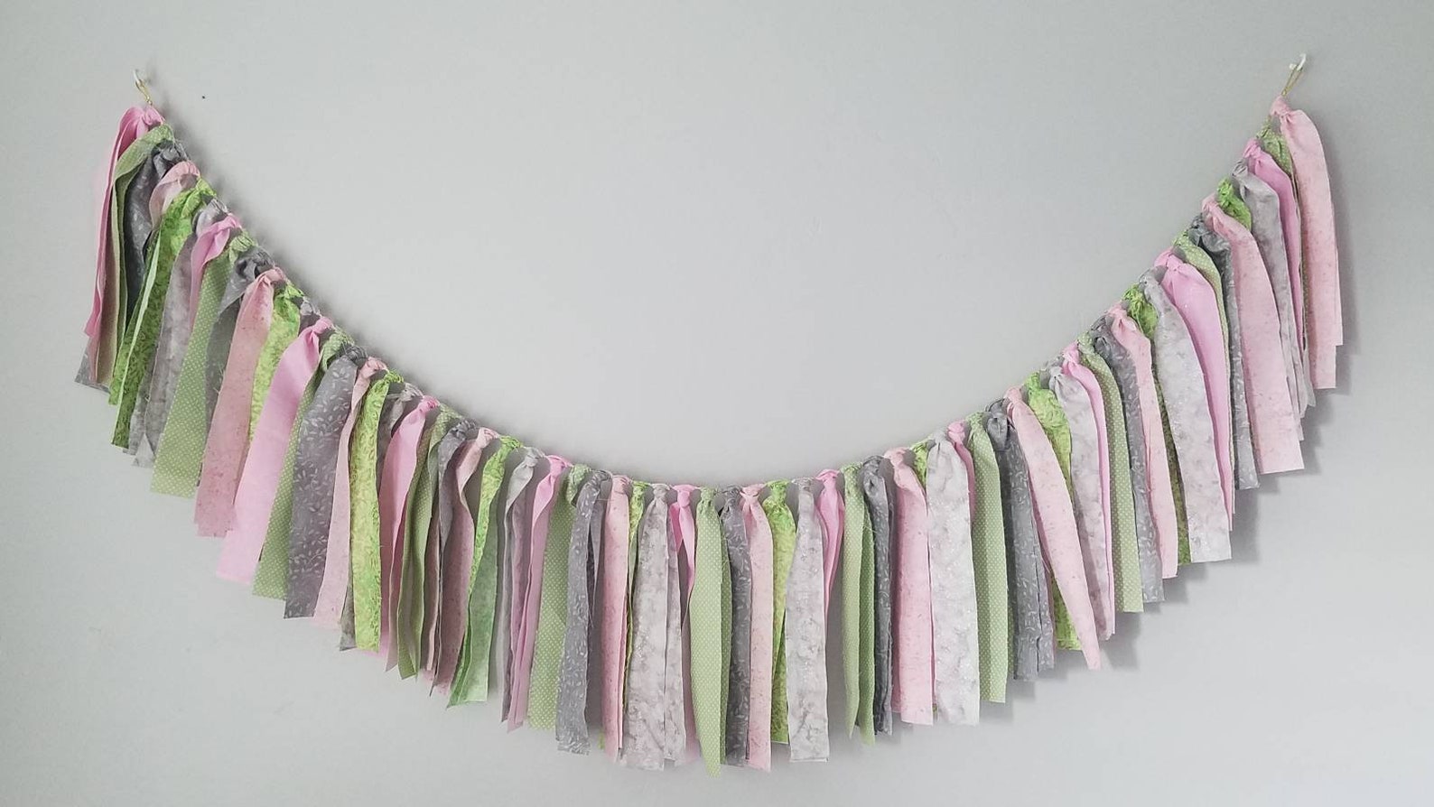 MADE TO ORDER Fabric Tassel Garland Tassel Banner Pick Etsy