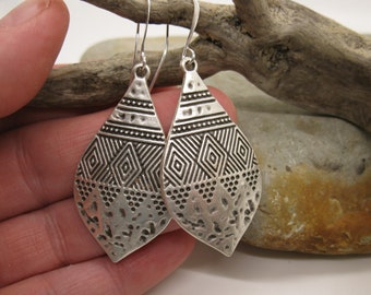 Southwestern Earrings, Bohemian Earrings, Silver Earrings, Boho Jewelry, Southwestern Jewelry, Gift for her