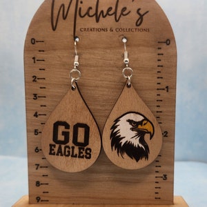 Show Your School Pride with these School Mascot Spirit Earrings!