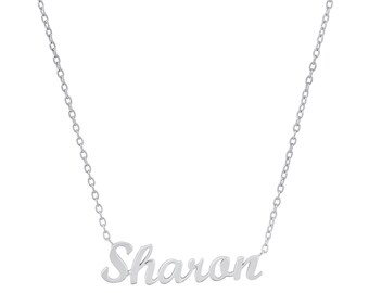 Custom Solid 14k Name Necklace