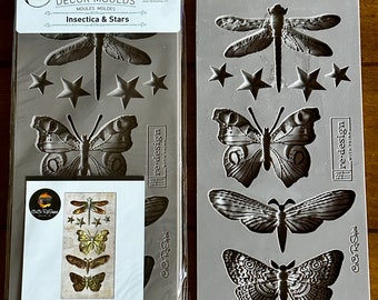 Insectica & Stars — Redesign Decor Moulds — 5″x10″, 8mm thickness