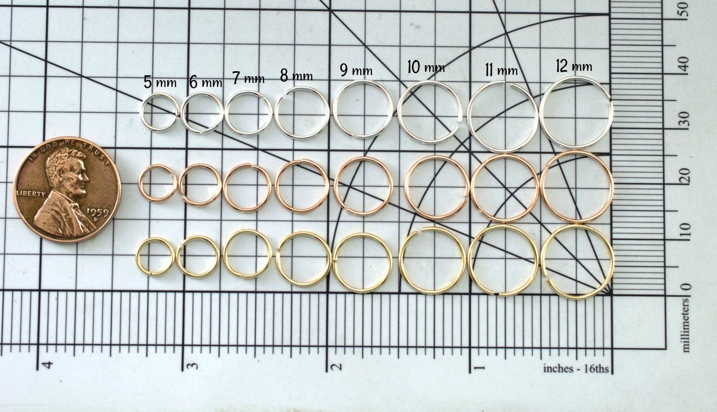 Mini hoop Cartilage Hoop Nose Septum Lip hoop Earrings Nose Ring Sept…