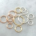 14k Mini hoop Cartilage Hoop Nose Septum Lip hoop Earrings Nose Ring Septum piercing Helix Tragus Silver Rose Gold Daith Rook Conch Orbital 