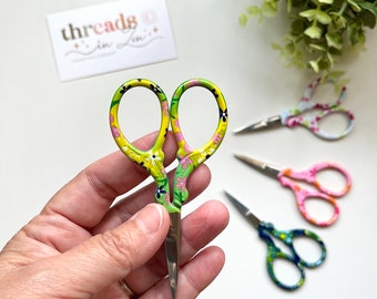 Embroidery scissors, modern embroidery scissors, stainless steel, small scissors, cross stitch scissors