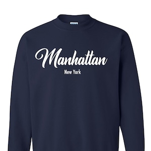 Manhattan- NewYork, Manhattan Sweatshirt, Manhattan Tee, ManhattanBronx Tee, NY Shirts, Repping Your Hood Sweatshirt, Sweater, Big Apple