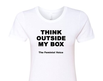 Feminist Voice T-Shirt, Women's Equal Rights, Woman Power Tee