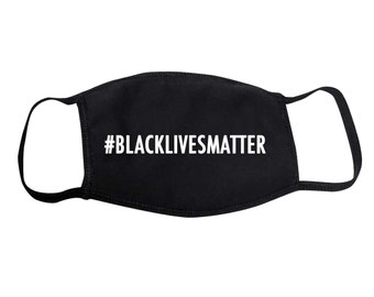 Black Lives Matter Cotton Mask, Civil Rights Mask