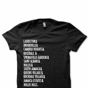 Queens- Laurelton, Brookville, Cambria Heights, Rosedale, Saint Albans, Jamaica Estates, Hollis, Queens Tee, Qns Shirts, Reping  Your Hood