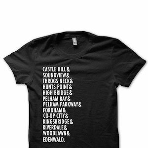 Bronx- Castle Hill, Hunts Point , High Bridge, Soundview, Pelham Bay, Fordham,  Tees, Bronx Tee, BX Shirts, Reping  Your Hood