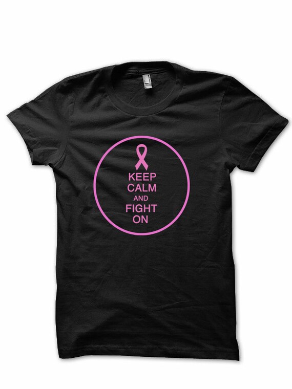 Maglietta Donna Nastro Rosa - Sensibilizzazione Cancro Al Seno - Scritta 'Stronger Than Cancer' - Girocollo In Misto Cotone