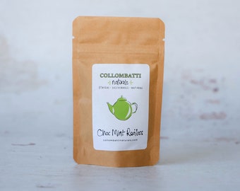 Tea | Choc Mint Rooibos Chai | Sugar-Free, Caffeine-Free Loose Leaf Tea