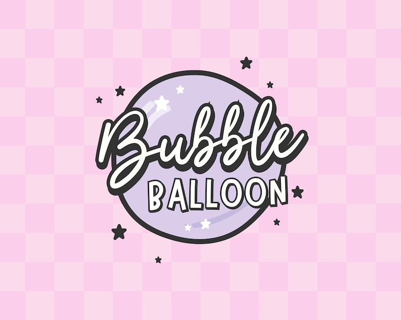 Party Planner Logo | Fun Editable Balloon Design | Custom Event ...