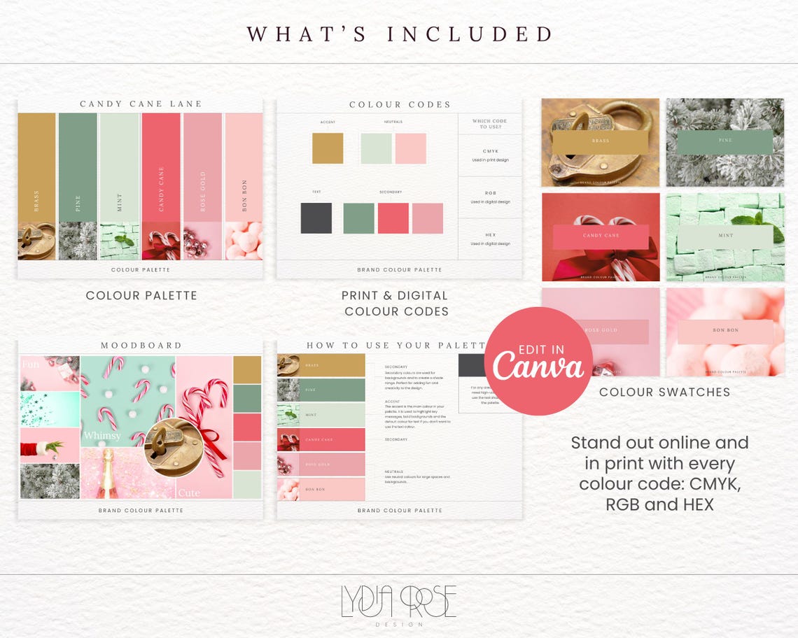 Candy Cane Colour Palette | Colour Palette With CMYK, RGB & Hex Codes ...