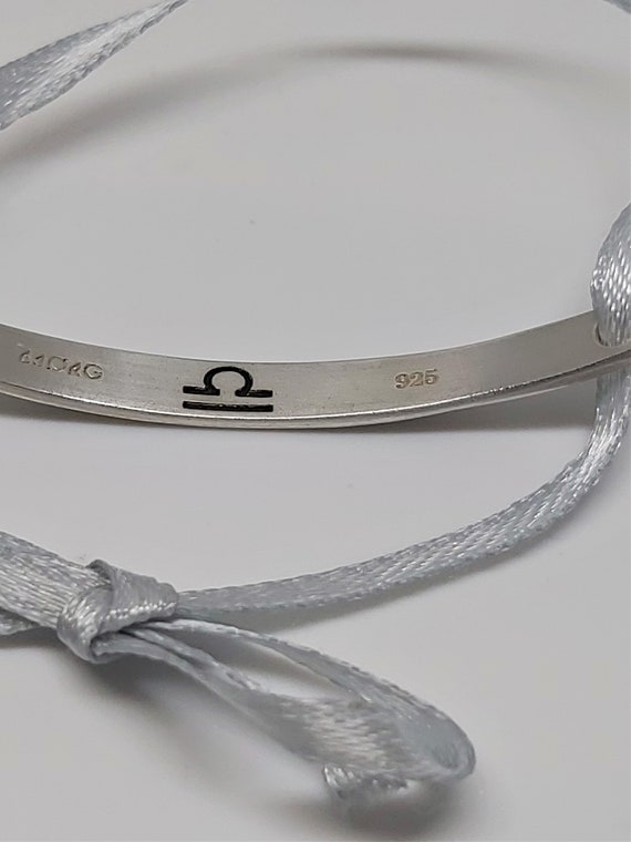 Bjorg sterling/silver Zodiac bracelet, Libra, Bjø… - image 3