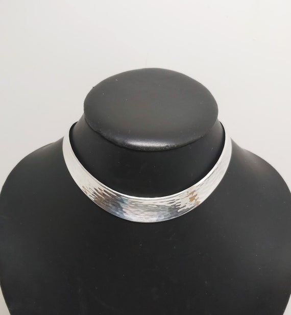 Vintage neck ring choker torque design, Alton, Sc… - image 7