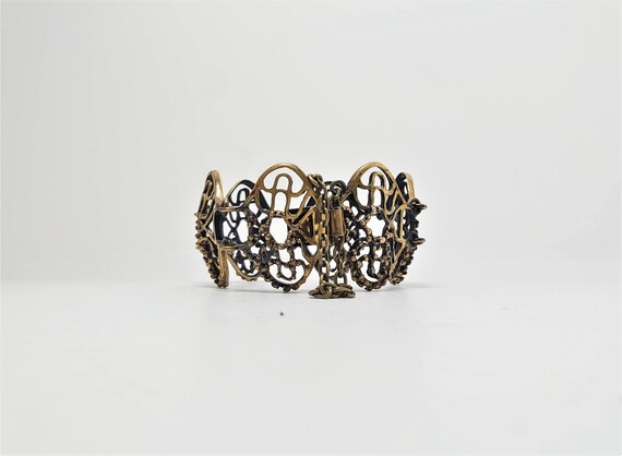 Modernist,bronze ,vintage, bracelet, Hannu Ikonen… - image 3
