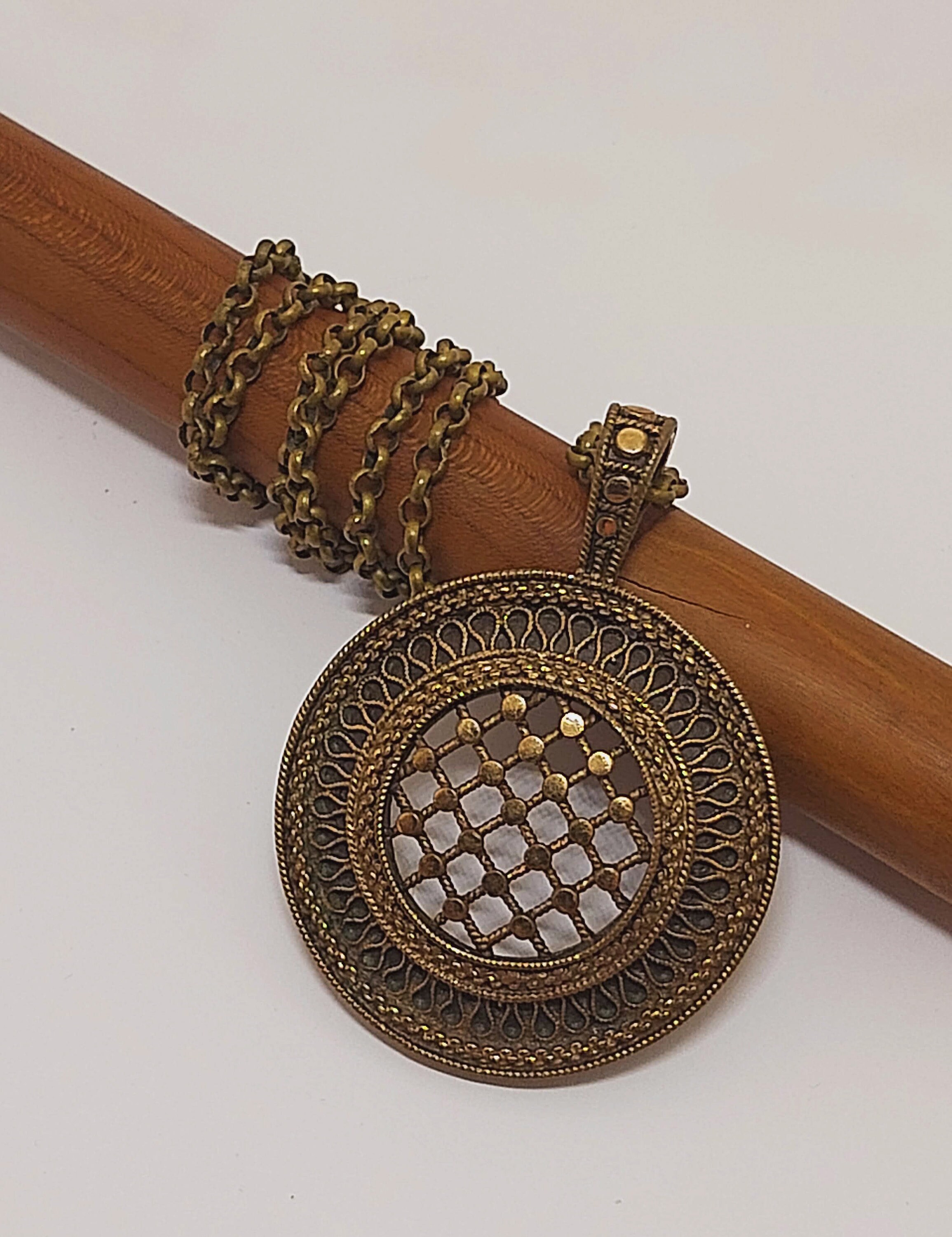 1970's made in Norwaypansy pendant