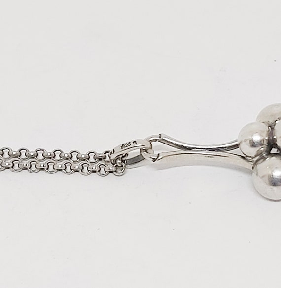 Georg Jensen sterling silver necklace, Moonlight … - image 7