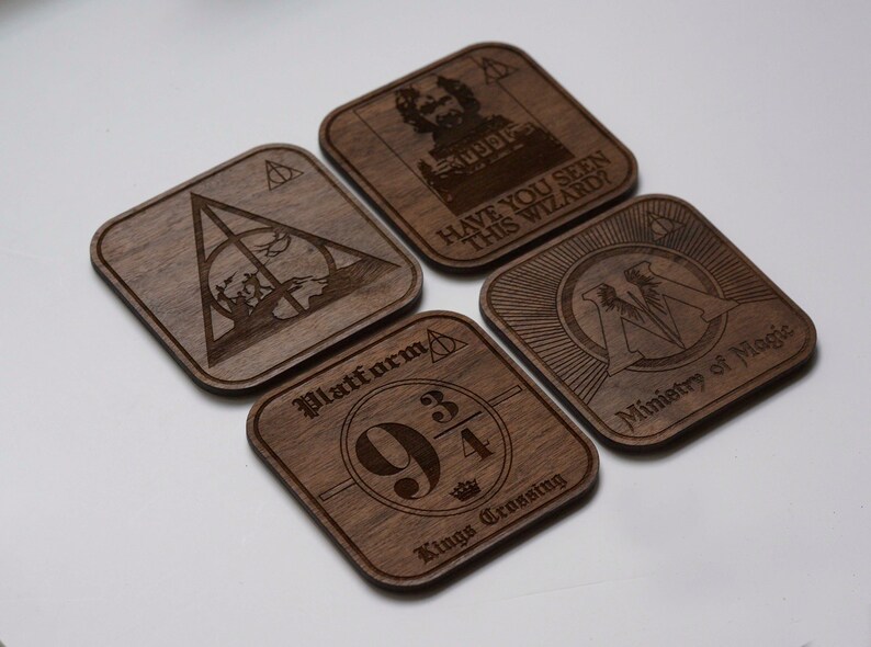 Harry Potter Inspired Coasters image 1