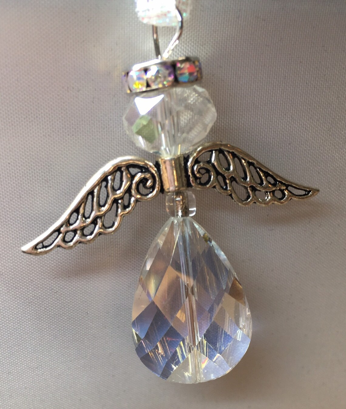 Angels glass crystal beads Etsy
