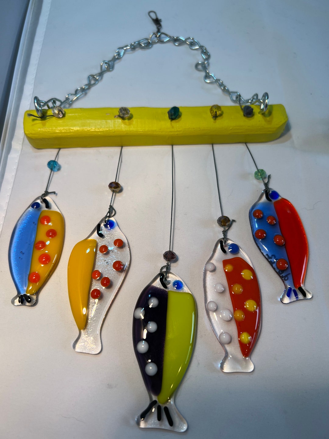 Fish Wind Chimes Etsy