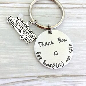 School Bus Keychain, Driver Keychain, School Bus Driver Gift, End Of Year Bus Driver Gift, Appreciation Keychain, Gift For Bus Driver