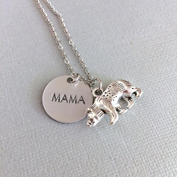 Mama bear birthstone necklace deals